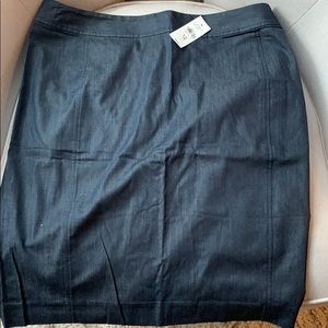 Loft Jean Pencil Skirt